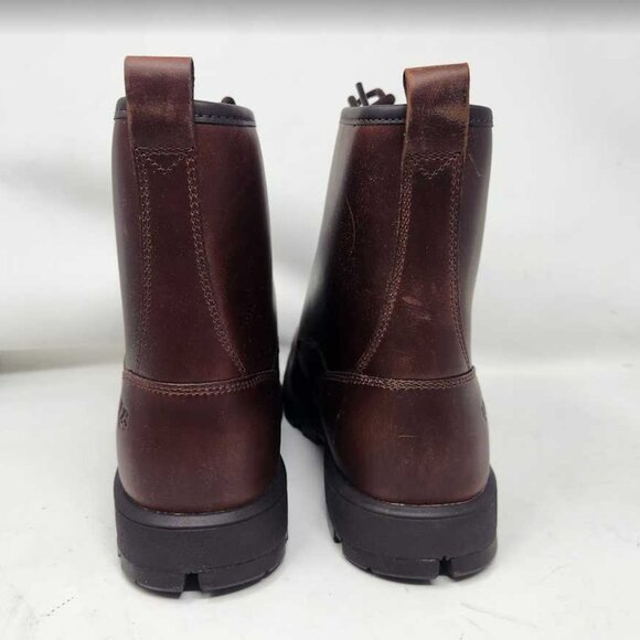 Men\'s 12 Ugg Kirkson wool-lined Chestnut brown leather boots 1120992 main image 5
